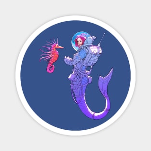 Space Mermaid Magnet